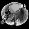 Кулер ID-Cooling DK-01S Soc-AM5/AM4/1200/1700/1851 черный 3-pin 24dB Al 65W 144gr Ret [DK-01S]