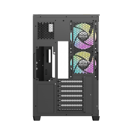 Корпус ПК без блока питания/ Case Ocypus Delta C74 BK ARGB, Midi-Tower, TG, 2x120mm ARGB, 2xUSB-A 3.0 + 1xUSB-C 3.1, ATX, mATX, mITX Black
