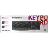 Клавиатура Defender Navigator HB-138 RU: Проводная, 104 кнопки, черная, длина 1.8 м