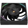 Кулер для корпуса/ Case Cooler Thermalright TL-K12R Reverse (120x120x25mm, 4-pin PWM, ARGB, 69CFM, 27dBA, 2150RPM, Black) Thermalright