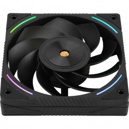 Кулер для корпуса/ Case Cooler Thermalright TL-K12R Reverse (120x120x25mm, 4-pin PWM, ARGB, 69CFM, 27dBA, 2150RPM, Black)