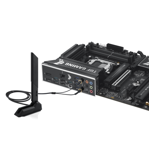 Материнская плата TUF GAMING B850-PLUS WIFI: Высокая производительность и надежность для геймеров