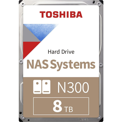 Жесткий диск Toshiba N300 NAS 8TB 7200RPM SATA3 - Надежное Хранилище для Ваших Данных