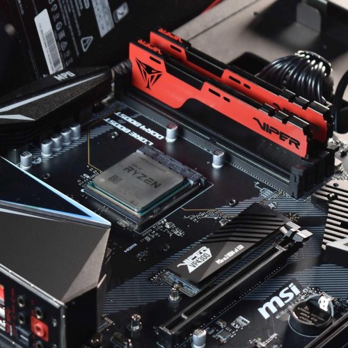 Память DDR4 32GB (2x16GB) 3200MHz Patriot Viper Elite II с радиатором - Высокопроизводительная Оперативная Память для Игровых ПК