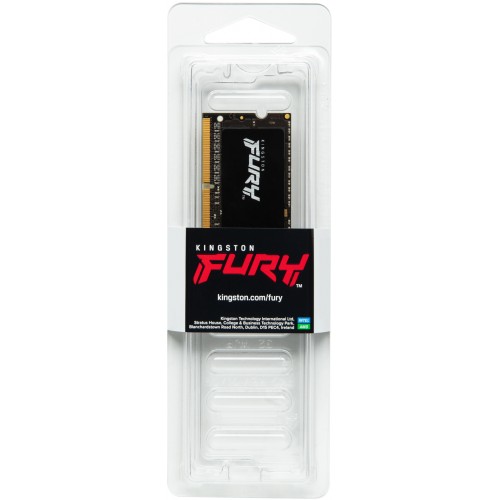 Память оперативная/ Kingston 32GB 3200MT/s DDR4 CL20 SODIMM FURY Impact Kingston