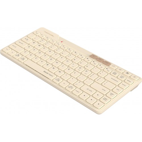 Клавиатура A4Tech FBK26C AS: Бежевый USB Беспроводной Slim Multimedia Модель для Удобства и Стиля