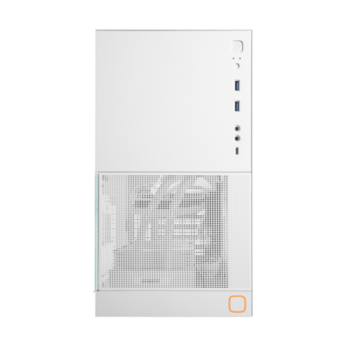 Корпус ПК без блока питания/ Case Geometric Future Model 4 King Arthur, Midi-Tower, TG, no fans, 2xUSB-A 3.0, 1xUSB 3.2 Type-C, E-ATX, ATX, mATX, mITX White Geometric Future