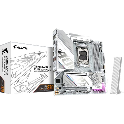 Материнская плата/ X870M A ELITE WF7 ICE