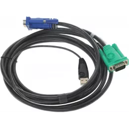 Кабель Aten 2L-5203U VGA (m) VGA (m) 3м черный