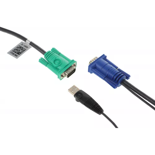 Кабель Aten 2L-5203U VGA (m) VGA (m) 3м черный