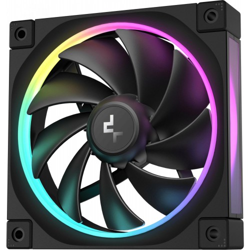 Вентилятор Deepcool FL12 ARGB 120 мм черный 4-pin 32 дБ - идеальное охлаждение для вашего корпуса