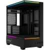 Корпус без блока питания/ Case Thermalright M10 Vision, Mini-Tower, TG, LCD, ARGB, no fans, 2xUSB-A 3.0, 1xUSB Type-C, mATX, mITX Black