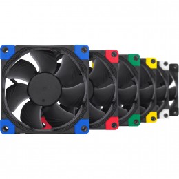 Кулер для корпуса/ Case Cooler Noctua NF-A8 PWM chromax.black.swap (80x80x25mm, 4-pin PWM, 32.67CFM, 17.7dBA, 2200RPM, Black)