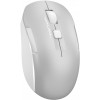 Мышь A4Tech Fstyler FB26CS Air2 серебристый/белый оптическая 2000dpi silent беспров. BT/Radio USB для ноутбука 4but (FB26CS AIR2 ICY WHITE)
