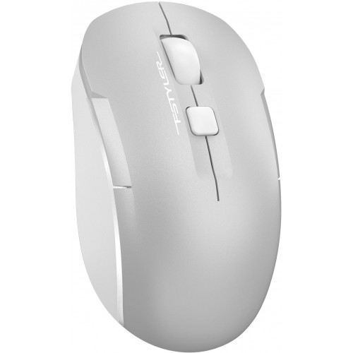 Мышь A4Tech Fstyler FB26CS Air2 серебристый/белый оптическая 2000dpi silent беспров. BT/Radio USB для ноутбука 4but (FB26CS AIR2 ICY WHITE)
