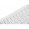 Клавиатура A4Tech FBK11 белый/серый - Беспроводная USB BT/Radio Slim для Комфорта и Стиля