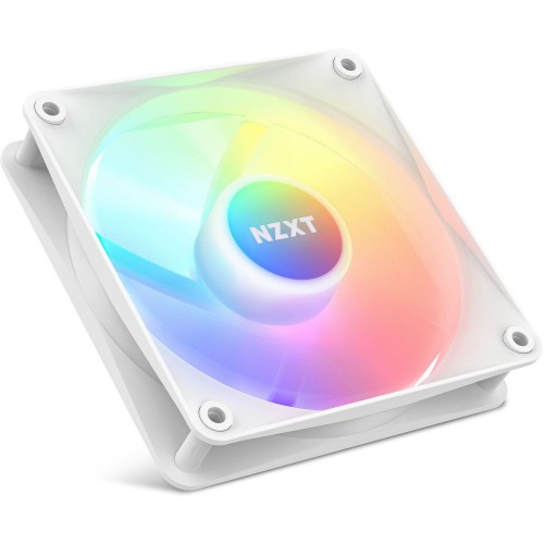 Кулер для корпуса ПК/ Case Cooler NZXT F120 RGB Core (120x120x25mm, 4-pin PWM, RGB, 78.86CFM, 33.88dBA, 1800RPM, White) NZXT