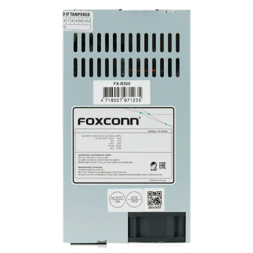 блок питания 300 Ватт/ Power Supply Foxconn 300W Flex, APFC, 40FAN, 24 pin, 4 Pin (12V), 3*Sata, 1*4PIN Molex Foxconn