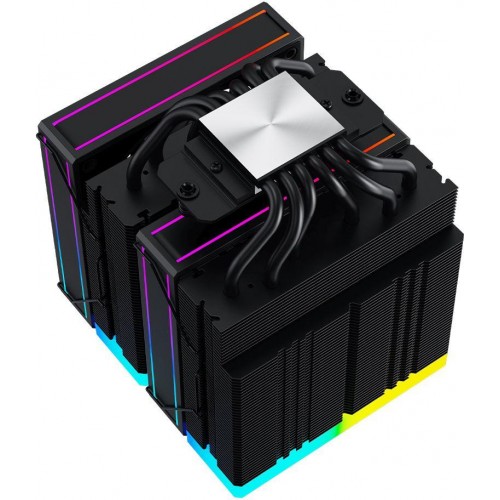 Кулер ID-Cooling Frozn A620 ARGB Soc-AM5/AM4/1200/1700/1851 черный 4-pin 29.9dB Al+Cu 270W 1200gr Ret (FROZN A620 ARGB) [FROZN A620 ARGB]