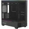 Корпус без блока питания/ Case Thermalright M10 Vision, Mini-Tower, TG, LCD, ARGB, no fans, 2xUSB-A 3.0, 1xUSB Type-C, mATX, mITX Black