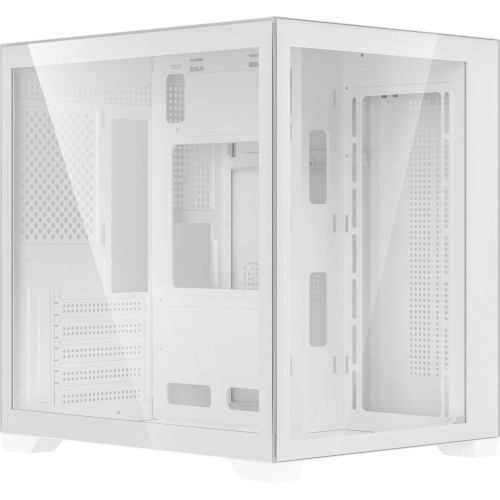 Корпус Accord ACC-ZMS03W белый mATX 3x120mm 1xUSB2.0 1xUSB3.0 1xUSB3.1 audio  Accord