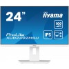 Монитор Iiyama 23.8" ProLite XUB2492HSU-W6 белый IPS LED 0.4ms 16:9 HDMI M/M матовая HAS Piv 250cd 178гр/178гр 1920x1080 100Hz DP FHD USB 4.9кг IIYAMA