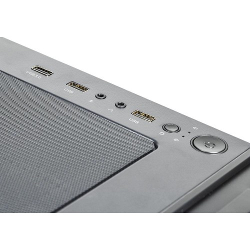 Корпус Formula F-33RGB черный ATX с RGB подсветкой, 5x120mm, 2x140mm, USB 2.0 и 3.0 для идеального охлаждения