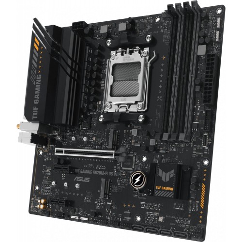 Купить материнскую плату Asus TUF GAMING A620M-PLUS WIFI AM5 - 4xDDR5, mATX, 2.5G, HDMI, DP