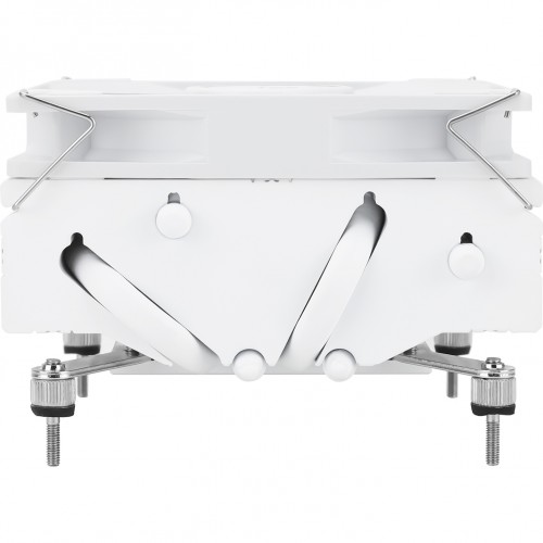 Кулер для процессора/ CPU Cooler Thermalright AXP-90 X53 White (4-pin PWM, 38mm, Ni/Cu, 4x6mm, 1x92mm, 42.58CFM, 22.4dBA, 2700RPM, S: 1851/1700/1200/115X, AM5/AM4, white) Thermalright