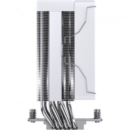 Кулер для процессора/ CPU Cooler JONSBO CR-1000 V3 PRO ARGB (230W, 4-pin PWM, 157mm, Al/Cu, 6x6mm, ARGB, 1x120mm, 70.8CFM, 33.2dBA, 1800RPM, S: 1851/1700/1200/115X, AM4/AM5 White)