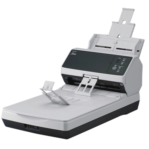 Ricoh(PFU) fi-8250 Документ сканер А4, двухсторонний, 50 стр/мин, автопод. 100 листов, cо встроенным планшетом, USB 3.2, Gigabit Ethernet/ Ricoh(PFU) fi-8250, Document scanner, A4, duplex, 50 ppm, ADF 100 + Flatbed, USB 3.2, Gigabit Ethernet