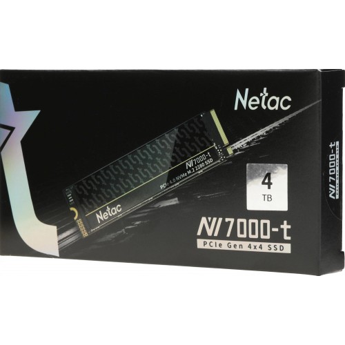 Твердотельный накопитель Netac 4TB PCIe 4.0 x4 NV7000-t M.2 2280 - Высокая производительность и надежность
