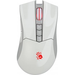 Мышь A4Tech Bloody R90 Plus белый оптическая 5000dpi беспров. USB 7but (R90 PLUS GREUISH WHITE)