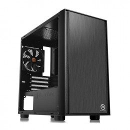 Корпус Thermaltake Versa H17 черный mATX 2xUSB2.0 1xUSB3.0 audio bott PSU [CA-1J1-00S1NN-00]