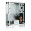 Корпус Foxline FL-1004-TFX230B с блоком питания 230W и охлаждающим вентилятором - mATX, черный, 85+ Bronze, 2xUSB 3.0