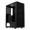 Корпус без блока питания/ Case HSPD M530, Mesh Mid Tower, Black, TG, 0.4 SPCC, no fans ATX, mATX, mITX 155/290/200mm 2x2.5", 2x3.5", 7xPCI 1xUSB-A 3.0, 2xUSB-A 1.0 335x193x445mm
