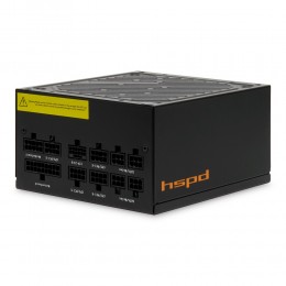 Блок питания/ Power Supply HSPD, 1200W 80+ Gold (ATX, 2.52, Full modular, 1x24(20+4)pin 600mm, 2xCPU 8(4+4)pin 700mm, 2xPCIe*2 8(6+2)pin 600+150mm, 2xSATA*3 500+150+150mm, 1xMOLEX*3 500+150+150mm , Active, 120x120mm, 150x140x86mm, APFC, OVP, OPP, SCP, UVP