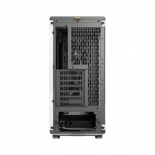 Корпус ПК Fractal Design North TG Clear Tint - Midi-Tower с 2x140mm вентиляторами, USB 3.2 и стильным белым деревом