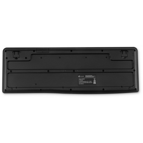 Клавиатура Оклик K225W черный USB беспроводная Multimedia - идеальный выбор для комфортной работы и развлечений