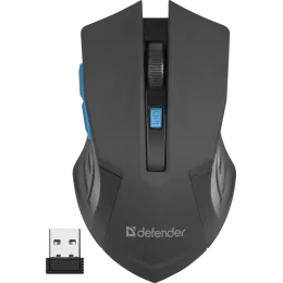 Defender Беспроводная оптическая мышь Accura MM-275 синий,6 кнопок, 800-1600 dpi