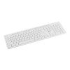 Клавиатура Acer OKW123 белая USB Multimedia с кабелем 1.5м - идеальное решение для вашего компьютера