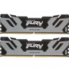Купить оперативную память Kingston 96GB 6400MT/s DDR5 CL32 DIMM (Kit of 2) FURY Renegade Silver XMP для максимальной производительности компьютера