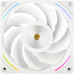 Кулер для корпуса/ Case Cooler Thermalright TL-K12RW Reverse (120x120x25mm, 4-pin PWM, ARGB, 69CFM, 27dBA, 2150RPM, White)