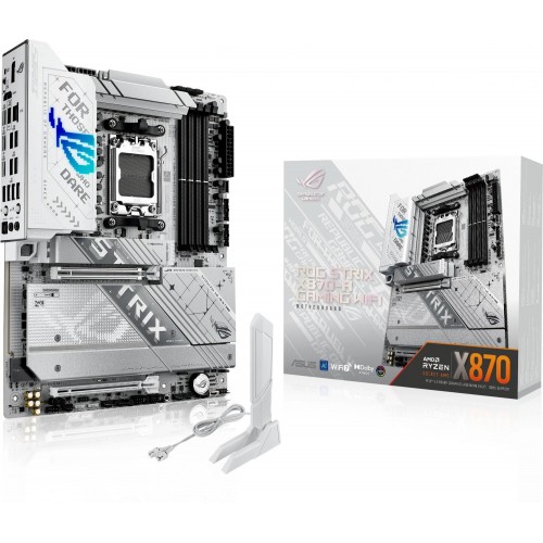 Купить материнскую плату Asus ROG STRIX X870-A GAMING WIFI для Socket AM5 с поддержкой DDR5 и 2.5G LAN