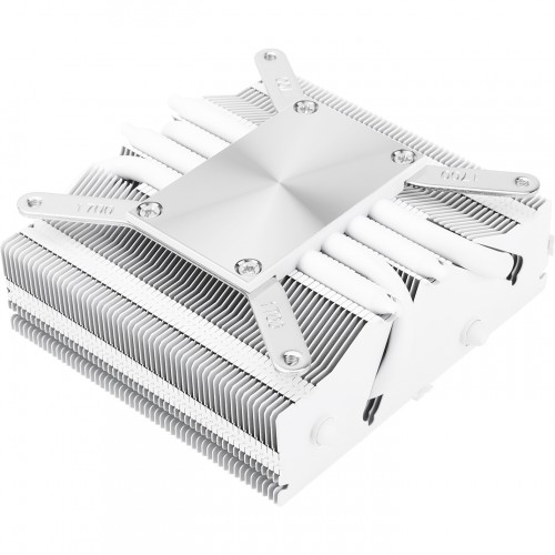 Кулер для процессора/ CPU Cooler Thermalright AXP-90 X53 White (4-pin PWM, 38mm, Ni/Cu, 4x6mm, 1x92mm, 42.58CFM, 22.4dBA, 2700RPM, S: 1851/1700/1200/115X, AM5/AM4, white) Thermalright
