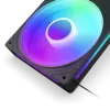 Кулер для корпуса ПК/ Case Cooler NZXT F360 RGB Core (120x120x25mm, 4-pin PWM, RGB, 75.12CFM, 30dBA, 2400RPM, Black, Single-Frame RGB Fan Unit) NZXT