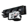 Водяное охлаждение для процессора/ Water Cooling System Thermalright Wonder Vision 360 Turbo (360mm, LED, Black, ARGB/ Fans: 3x120mm, 120.38CFM, 44.7dBA, 3000RPM/ Pump height 107mm, 6400RPM, Rad thickness 27mm/ S: 1700, 1200, 1851, 115X, 2011, 2066, AM5, 