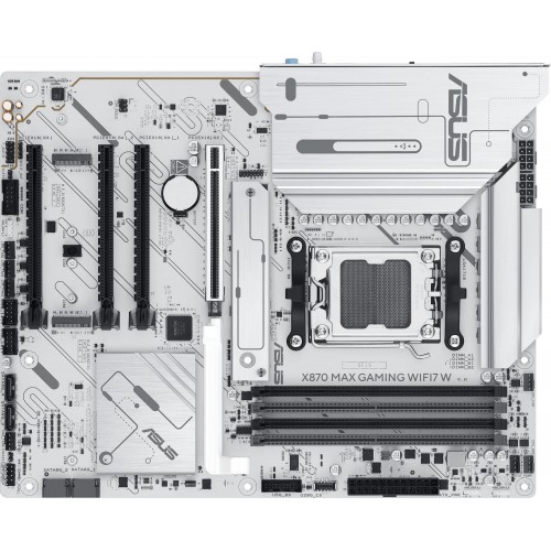 Материнская плата Asus X870 MAX GAMING WIFI7 для Socket AM5 с поддержкой 4xDDR5, RAID и 2.5G LAN