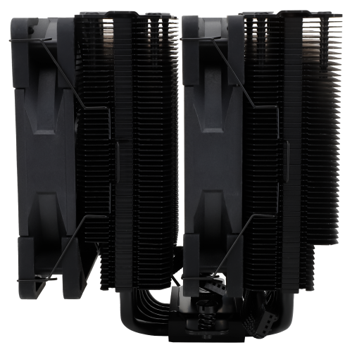 Кулер для процессора/ CPU Cooler Thermalright Peerless Assassin 120 Black (4-pin PWM, 157mm, Ni/Cu, 6x6mm, 2x120mm, 66.17CFM, 25.6dBA, 1550RPM, S: 2011, -3, 2066, 1200, 1700, 1851, 115x, AM4, AM5, black)