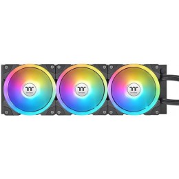 Система водяного охлаждения Thermaltake MAGFloe 360 Ultra ARGB Soc-AM5/AM4/1200/1700/1851 черный 4-pin 30.6dB Al+Cu LCD Ret (CL-W432-PL12SW-A)